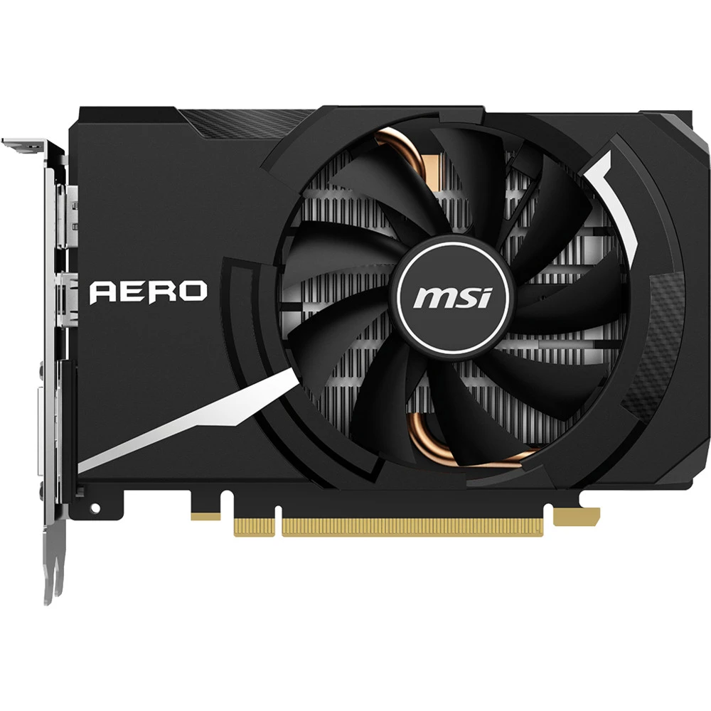 Видеокарта MSI GeForce GTX 1650 SUPER AERO ITX OC 4 ГБ