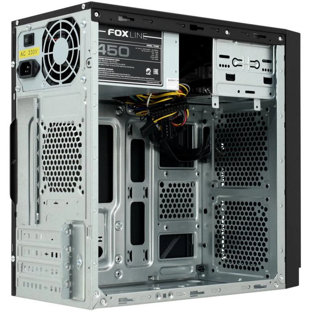 Корпус Foxline FL-702-FZ450 Mini-Tower