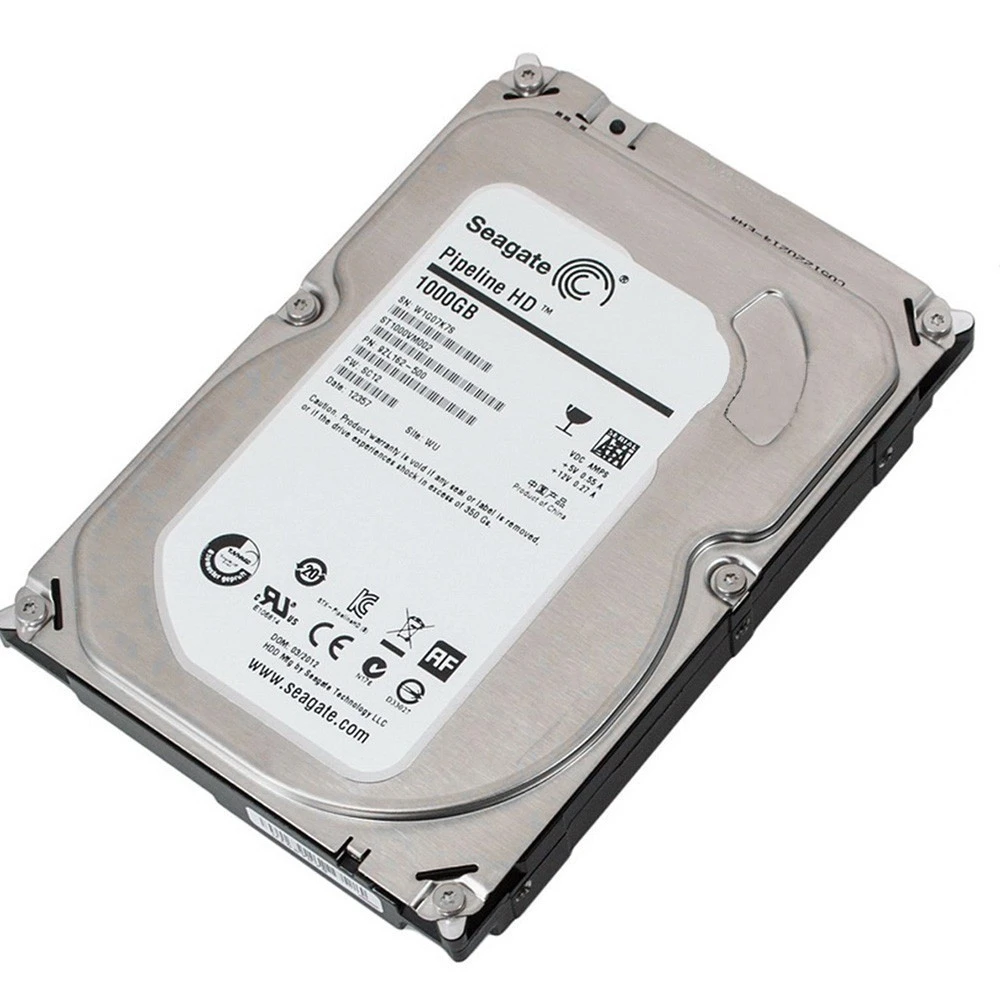 Жесткий диск Seagate Pipeline HD ST1000VM002 HDD (классические), 1 ТБ, 3.5 дюйма, SATA