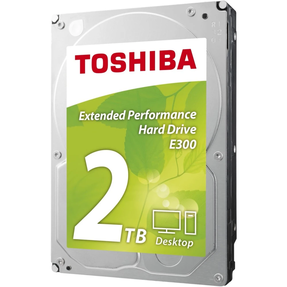 Жесткий диск Toshiba E300 HDWA120UZSVA HDD (классические), 2 ТБ, 3.5 дюйма, SATA