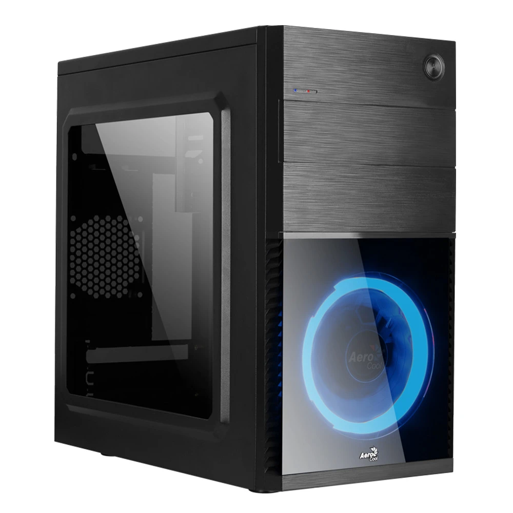 Корпус Aerocool Cs-105 Blue 4718009152540 Mini-Tower