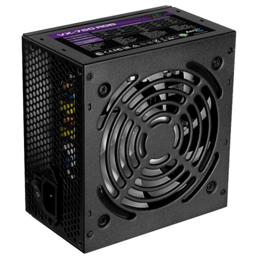 Блок питания Aerocool VX PLUS 750 RGB 750 Вт