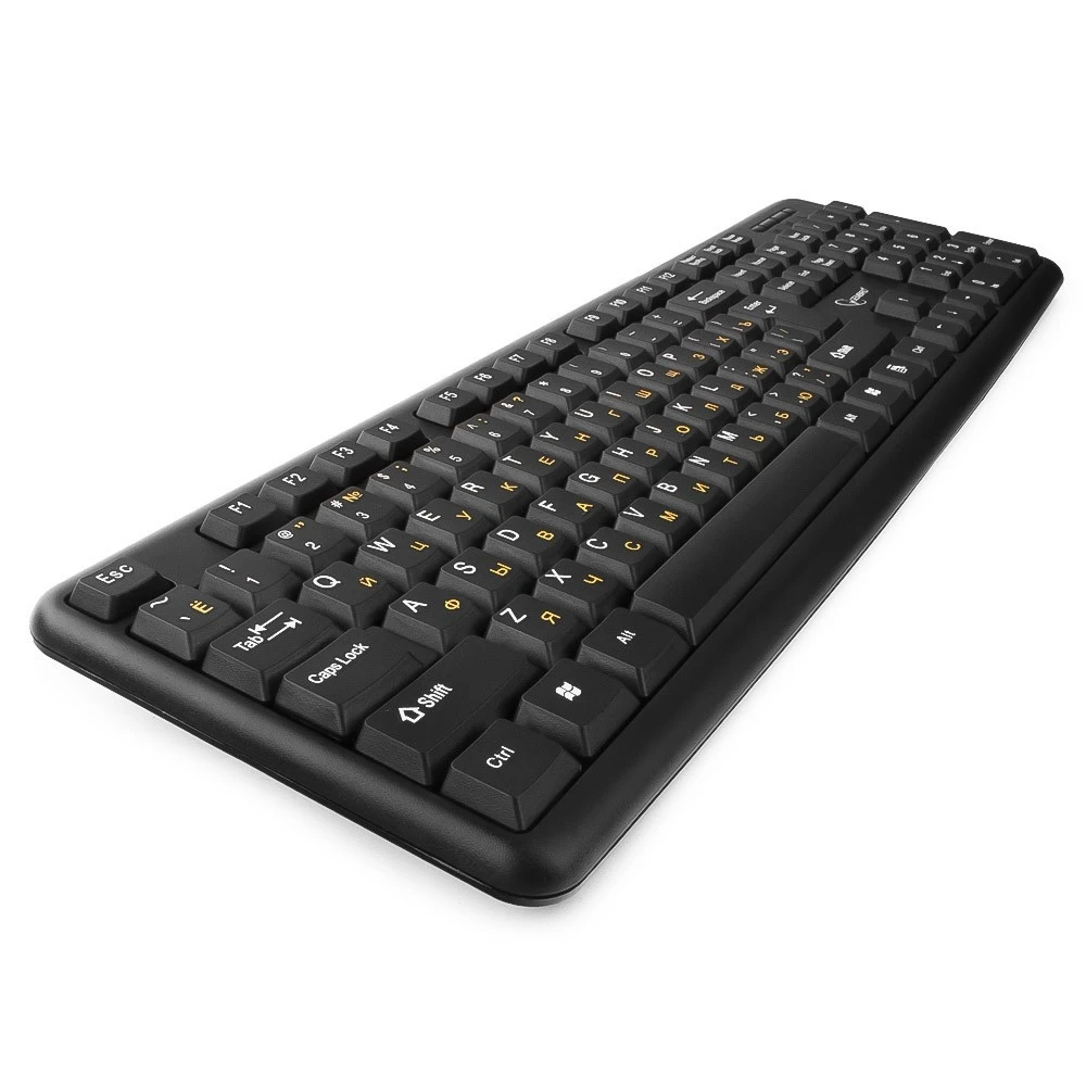 Клавиатура Gembird KB-8320U-BL Проводная, USB