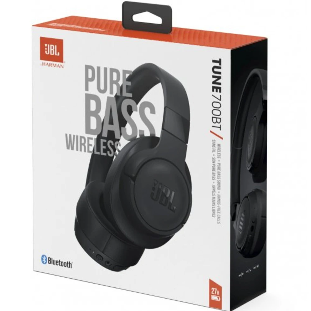 Наушники JBL JBLT700BTBLK