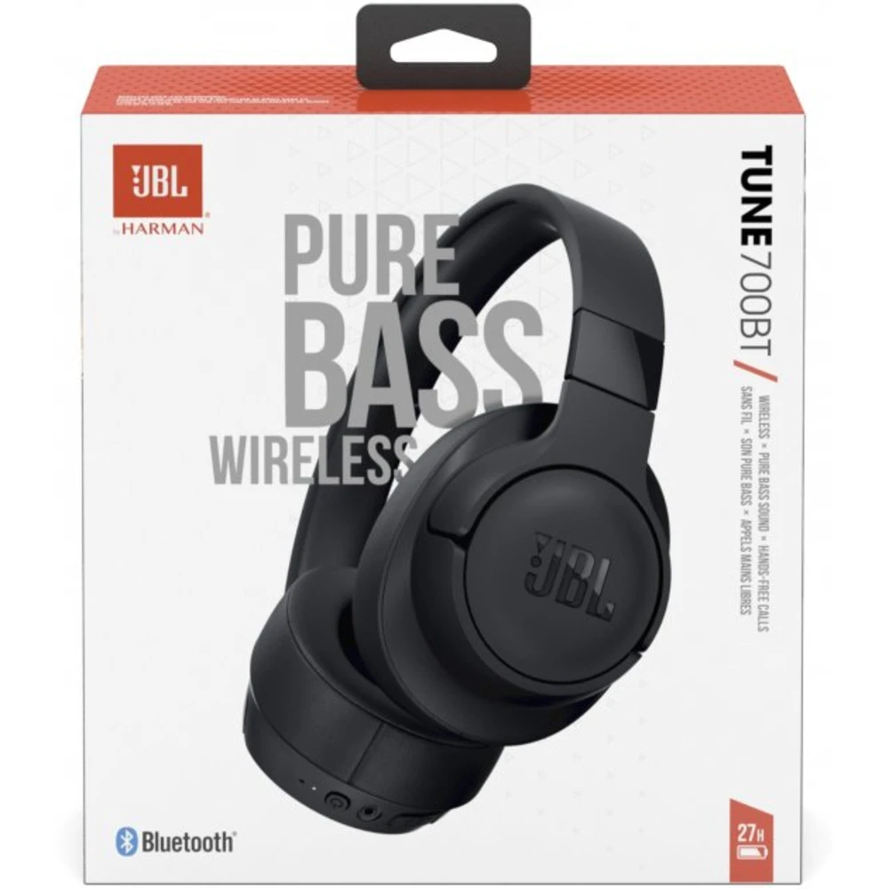 Наушники JBL JBLT700BTBLK