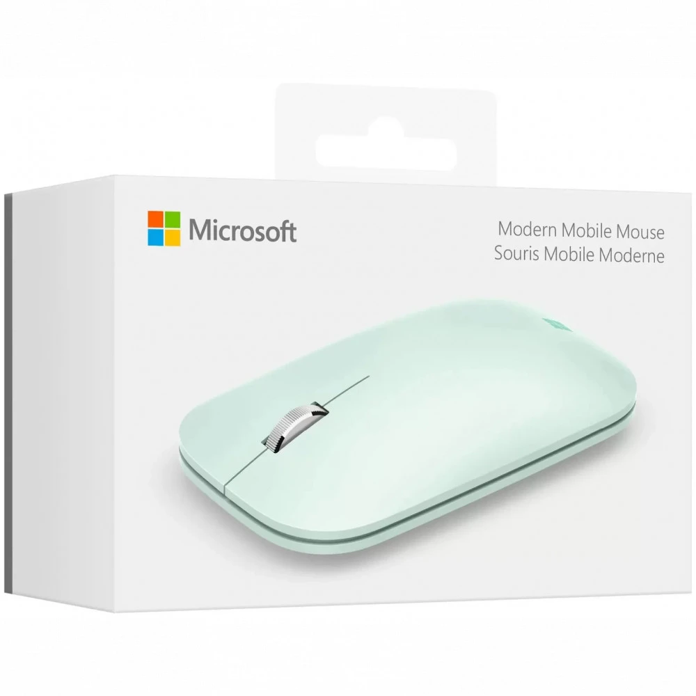 Мышь Microsoft Modern Mobile light green KTF-00027 Премиальные, Беспроводная