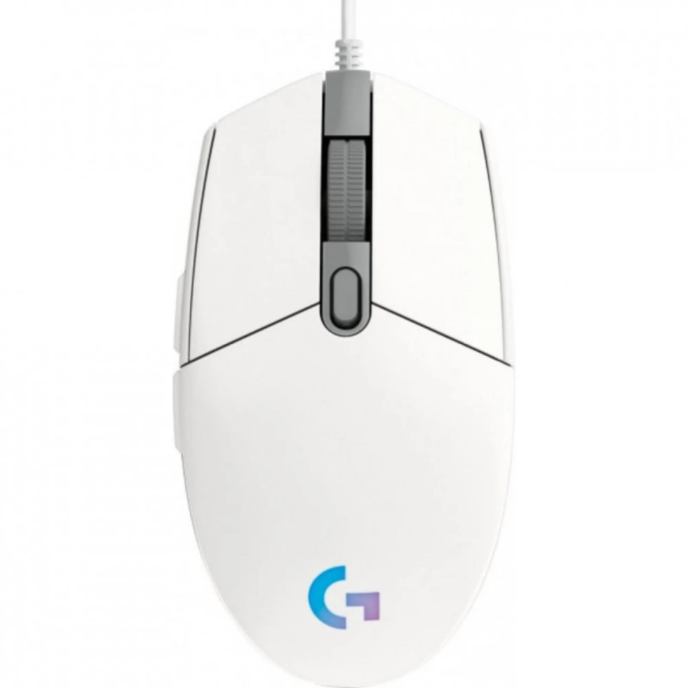 Мышь Logitech G102 LIGHTSYNC, White 910-005824 Игровые, Проводная