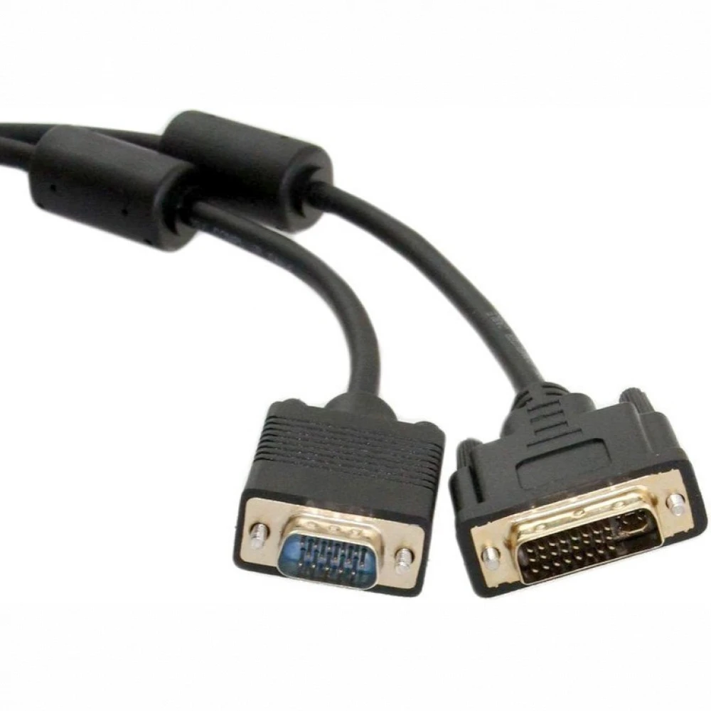 Кабель интерфейсный VCOM TA680F-1.8M DVI - D-SUB (VGA)