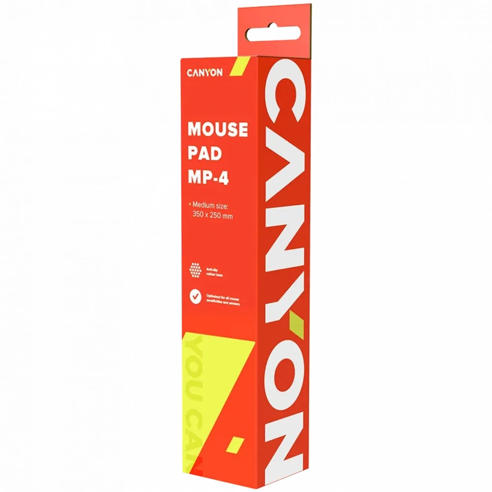 Коврик для мышки Canyon Mouse pad Black CNE-CMP4