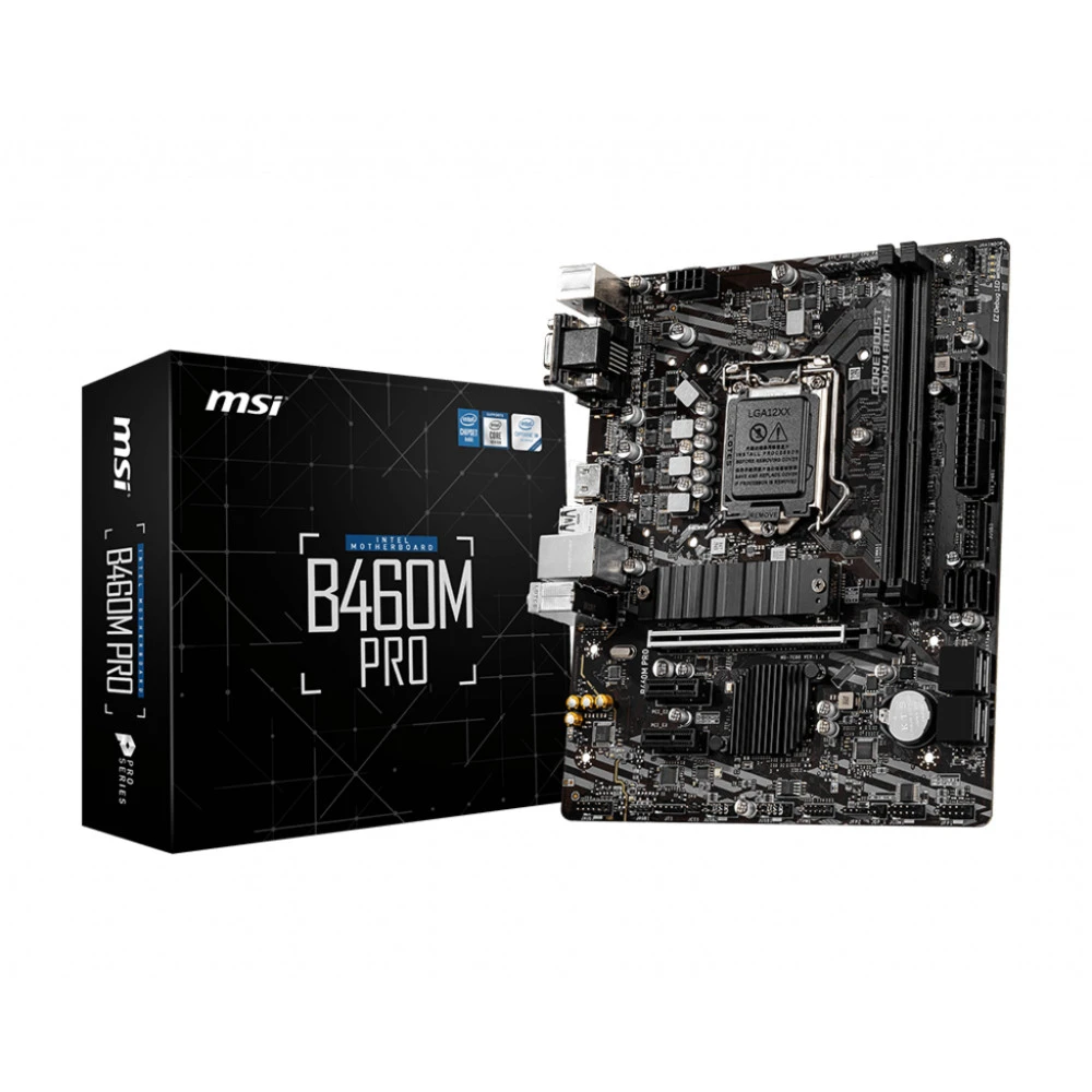Материнская плата ASRock B460M PRO Micro-ATX, LGA 1200