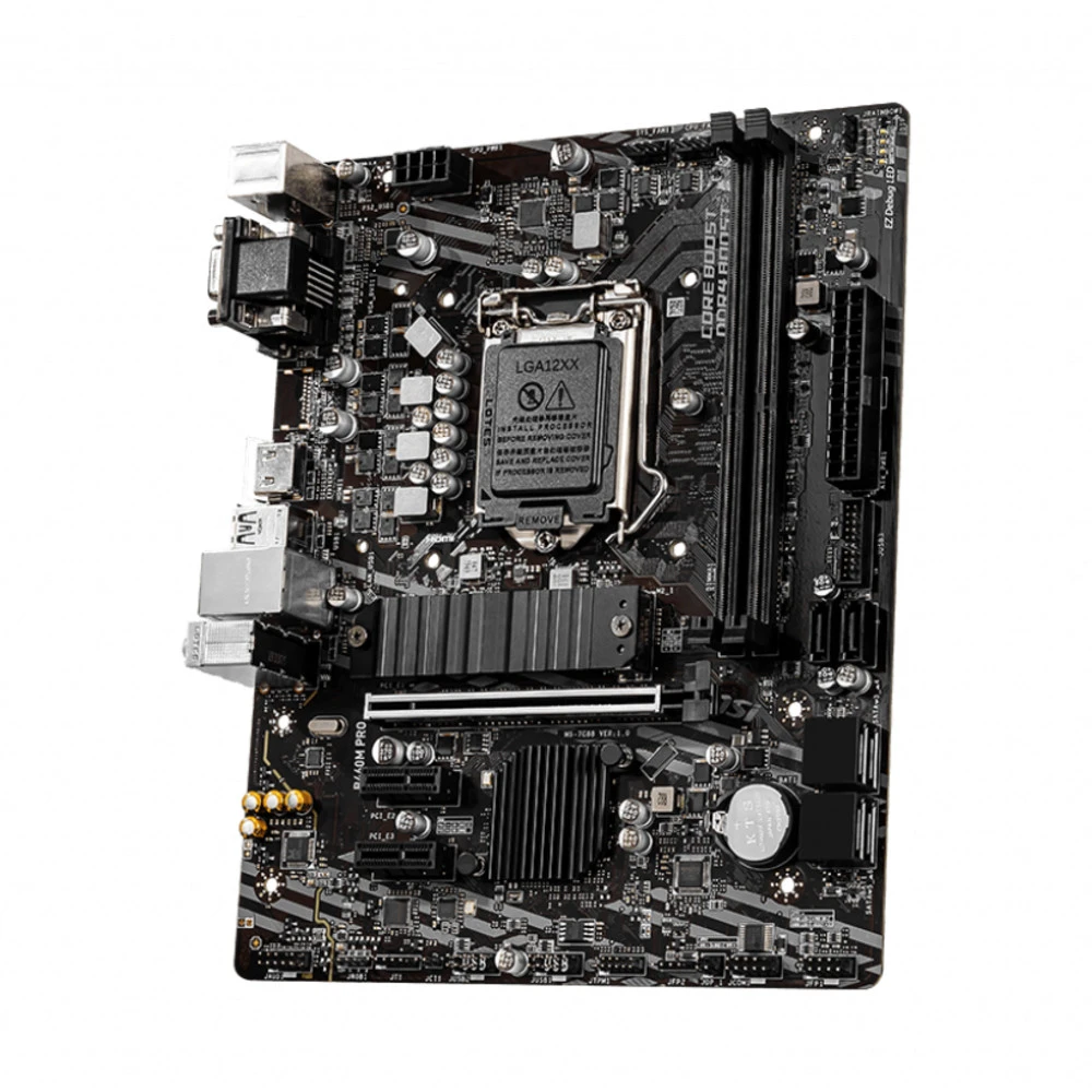 Материнская плата ASRock B460M PRO Micro-ATX, LGA 1200