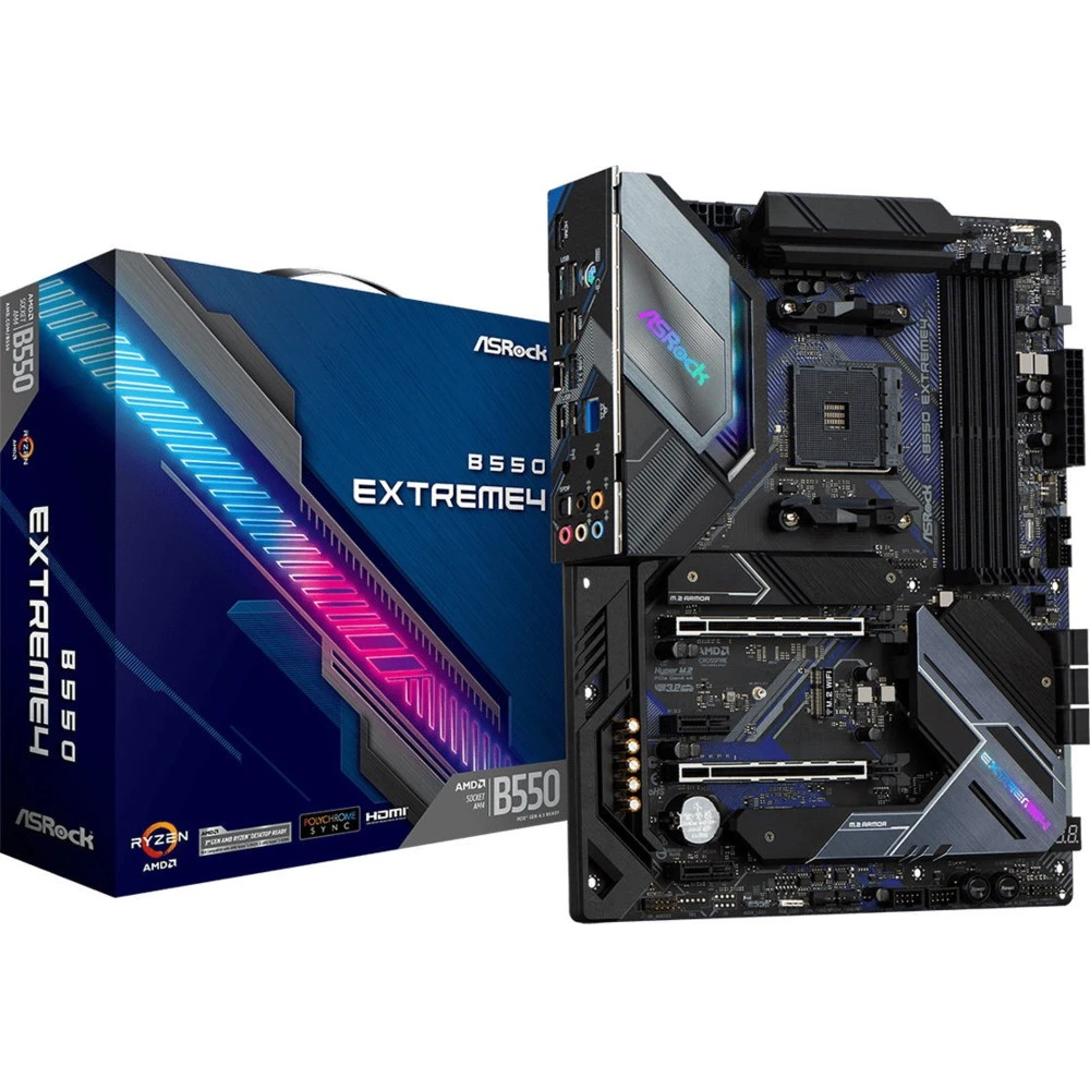 Материнская плата ASRock B550 Extreme4 B550 EXTREME4 ATX, AMD AM4