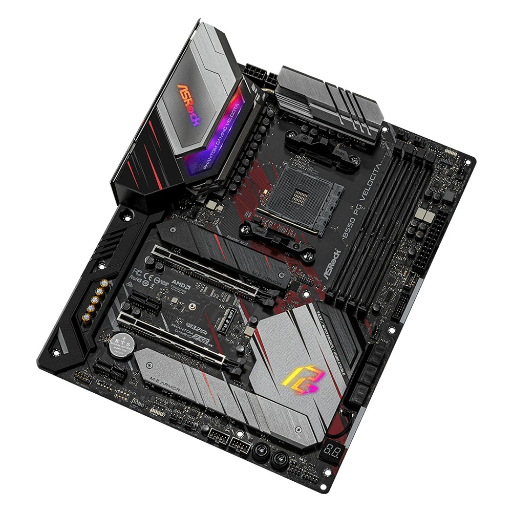 Материнская плата ASRock B550 PG Velocita B550 PG VELOCITA ATX, AMD AM4