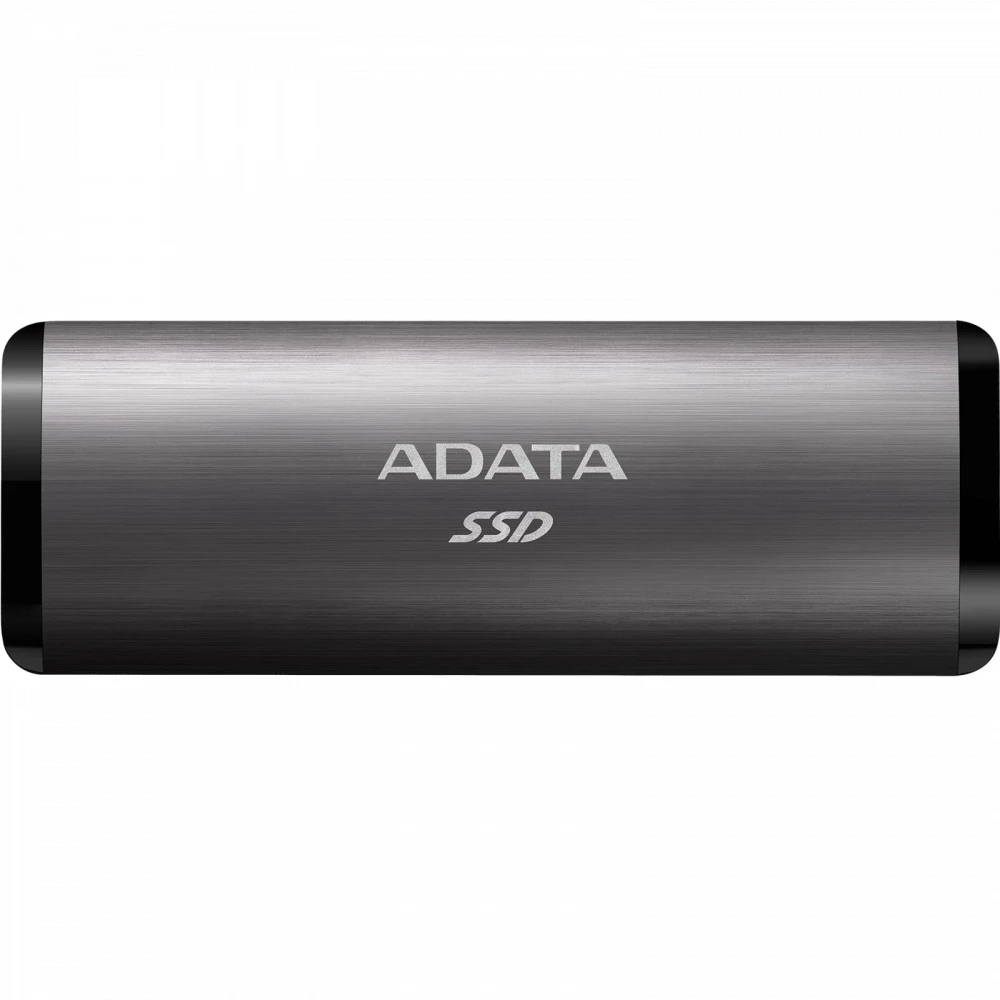 Внешние накопители ADATA SE760 Titan-Gray External SSD 256 ГБ ASE760-256GU32G2-CTI 256 ГБ