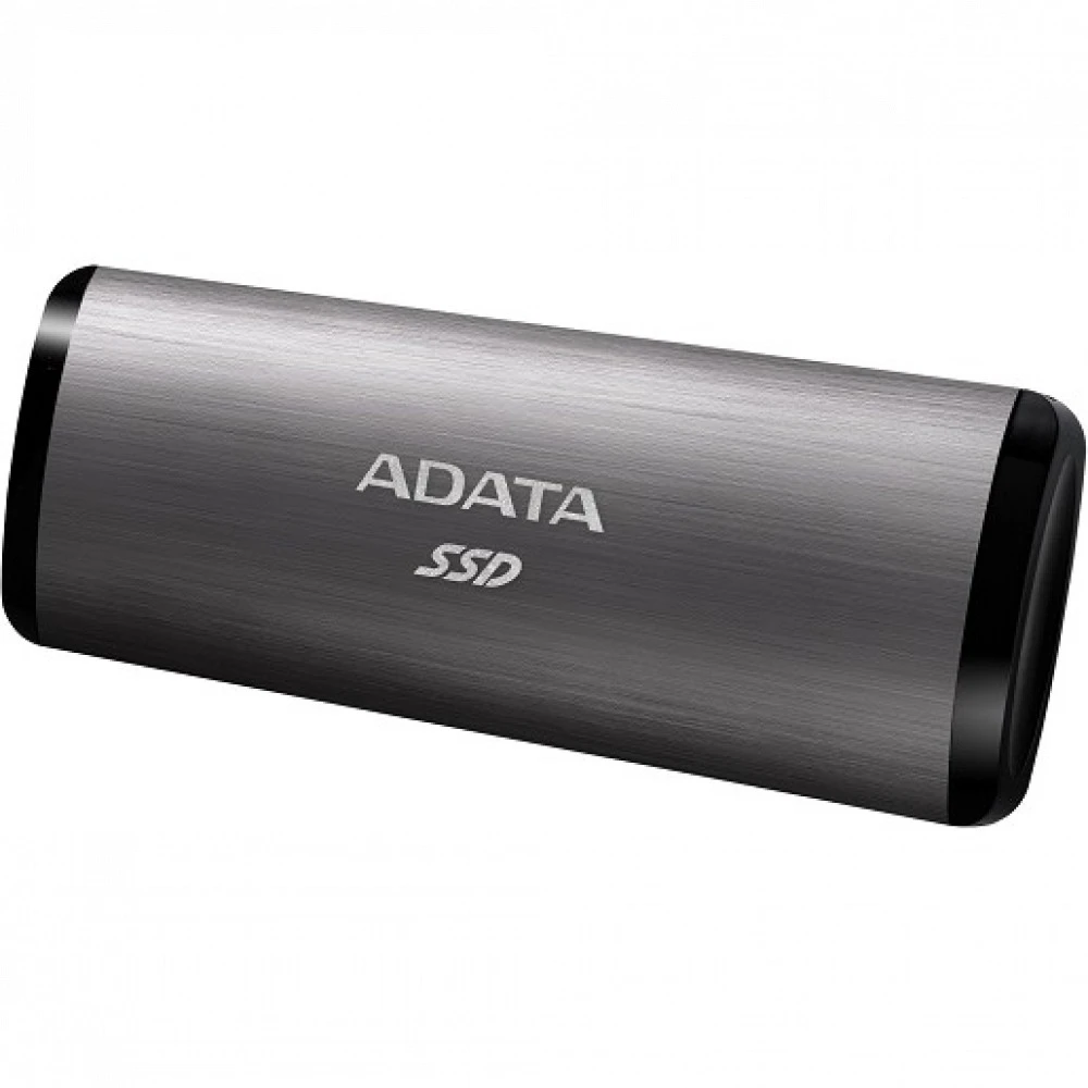 Внешние накопители ADATA SE760 Titan-Gray External SSD 256 ГБ ASE760-256GU32G2-CTI 256 ГБ