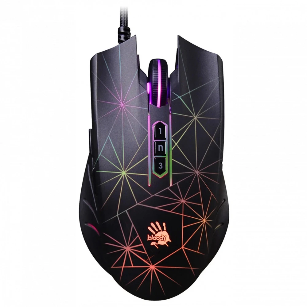 Мышь A4Tech Bloody P81S P81S CURVE ACTIVATED Игровые, Проводная