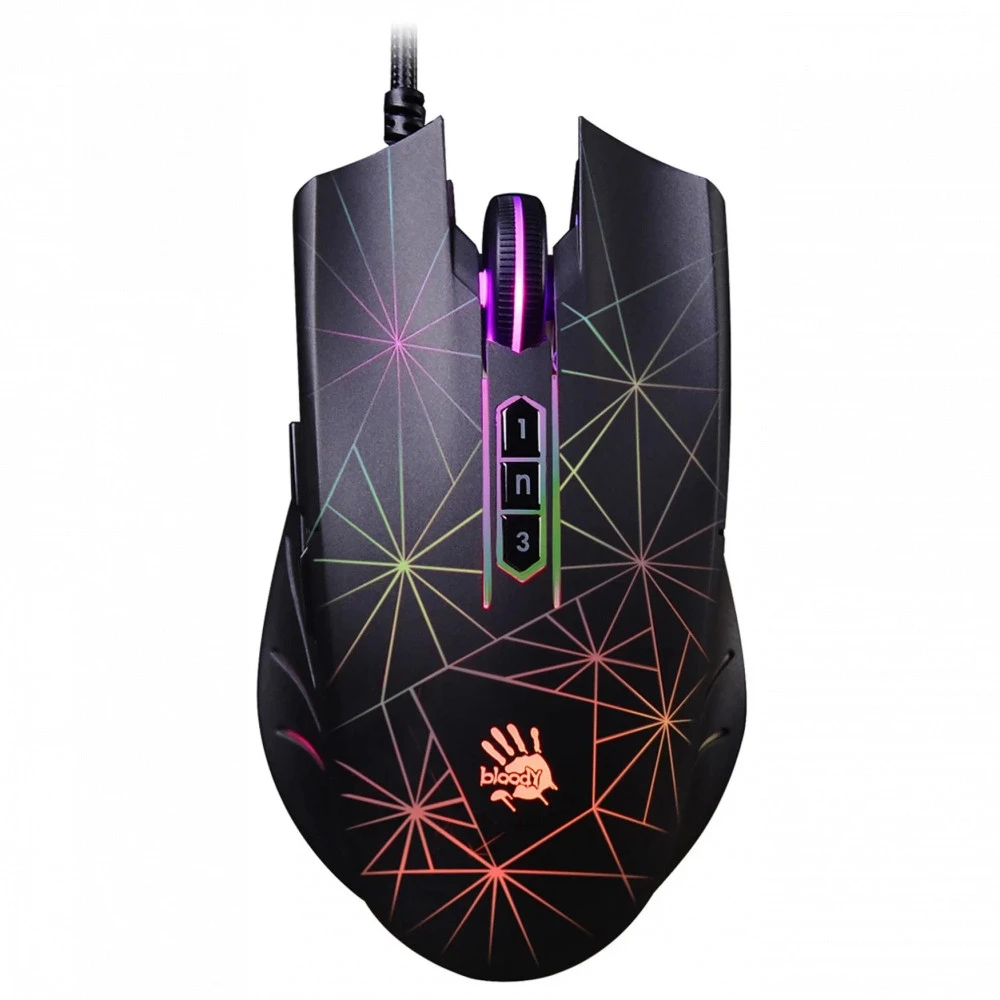 Мышь A4Tech P81S, Starlight P81S STARLIGHT ACTIVATED Игровые, Проводная
