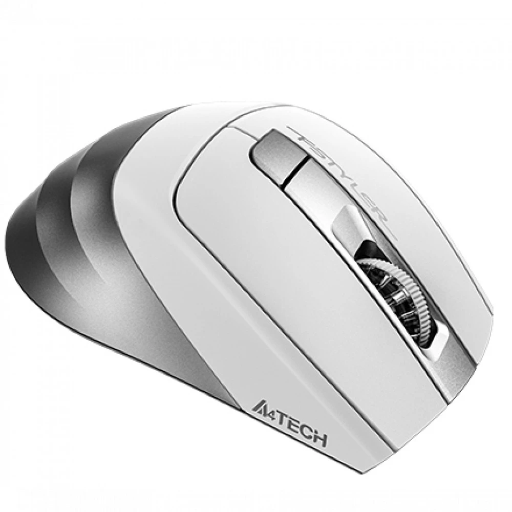 Мышь A4Tech FB35 ICY WHITE Бюджетные, Беспроводная