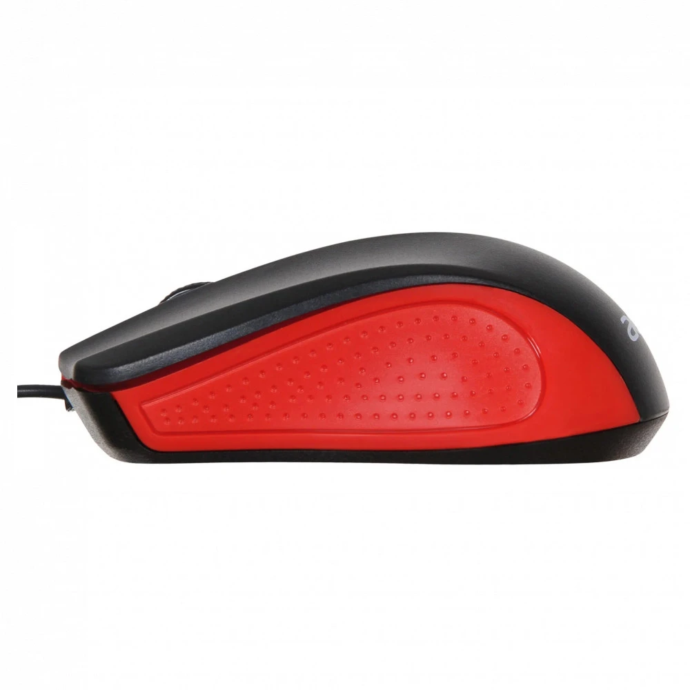 Мышь Acer OMW012 черный/красный ZL.MCEEE.003 Бюджетные, Проводная
