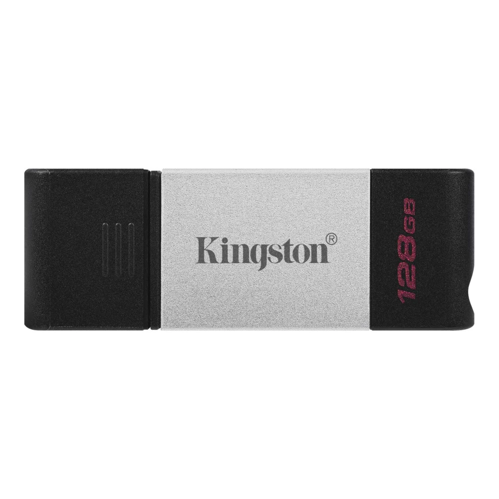USB флешка (Flash) Kingston Data Traveler 80 (Silver-Black) DT80/128GB 128 ГБ