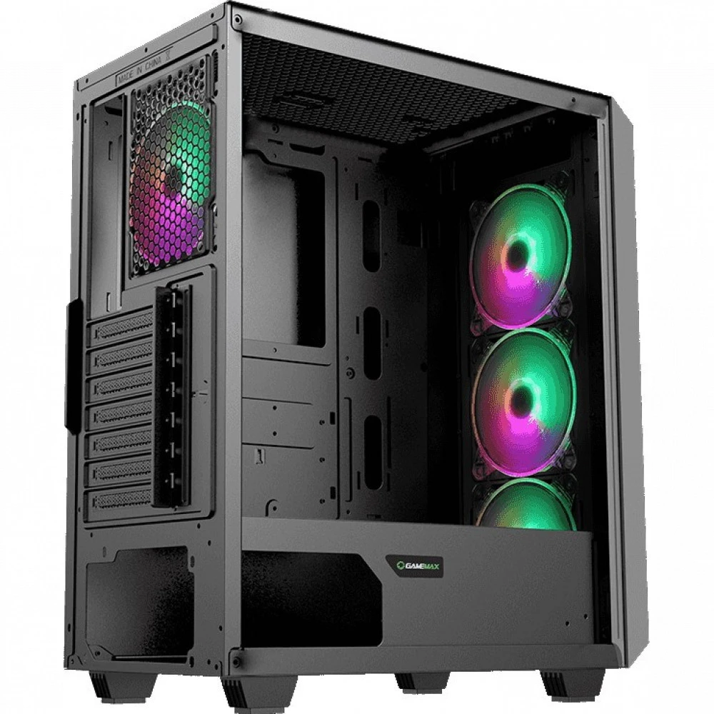 Корпус GameMax Revolt Black Mid-Tower
