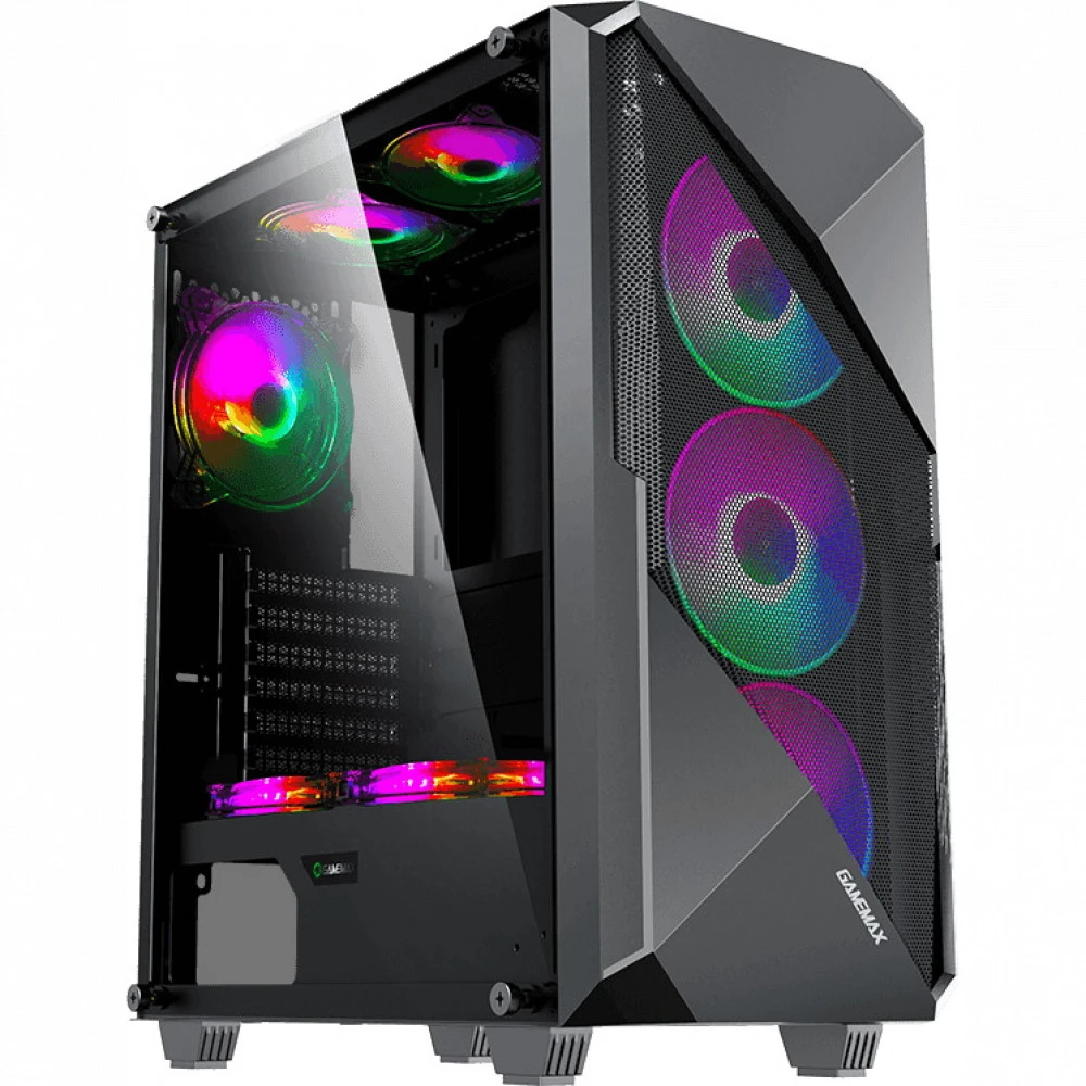 Корпус GameMax Revolt Black Mid-Tower