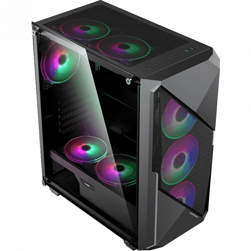 Корпус GameMax Revolt Black Mid-Tower