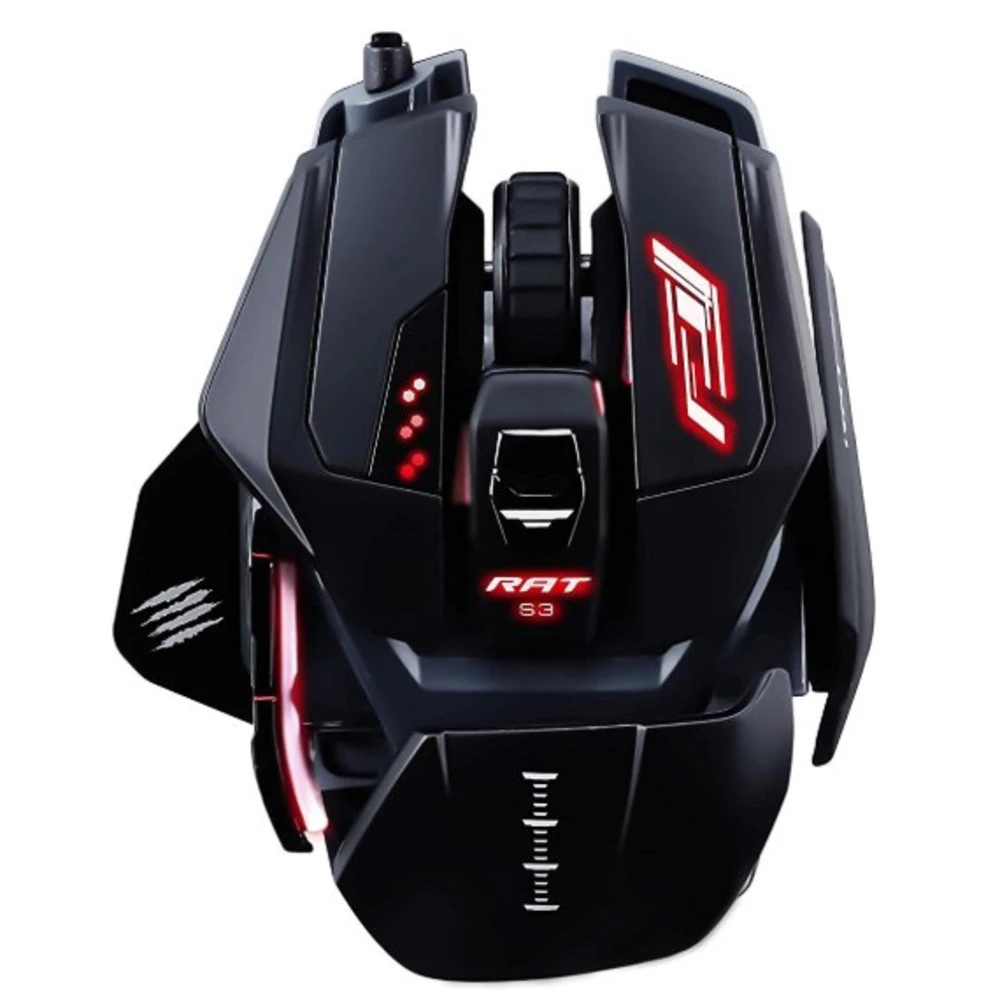 Мышь Mad Catz R.A.T. PRO S3 black MR03DCINBL000-0 Игровые, Проводная