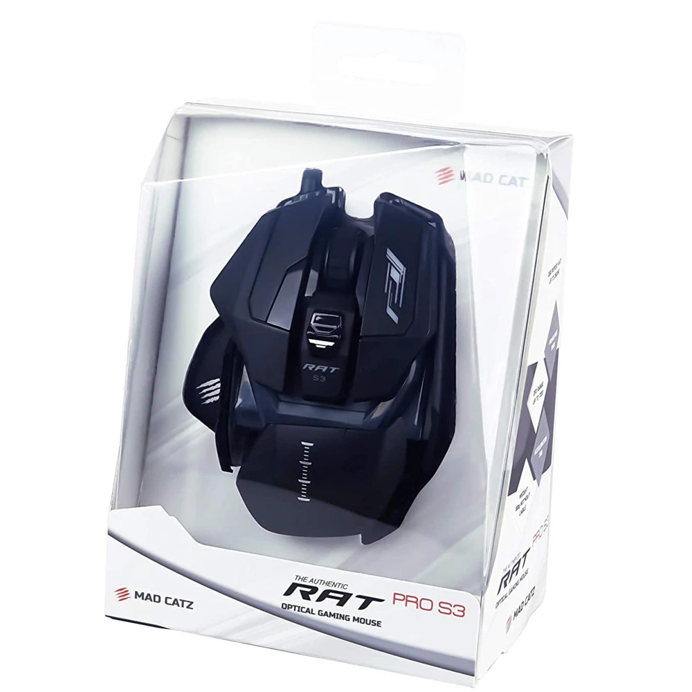Мышь Mad Catz R.A.T. PRO S3 black MR03DCINBL000-0 Игровые, Проводная