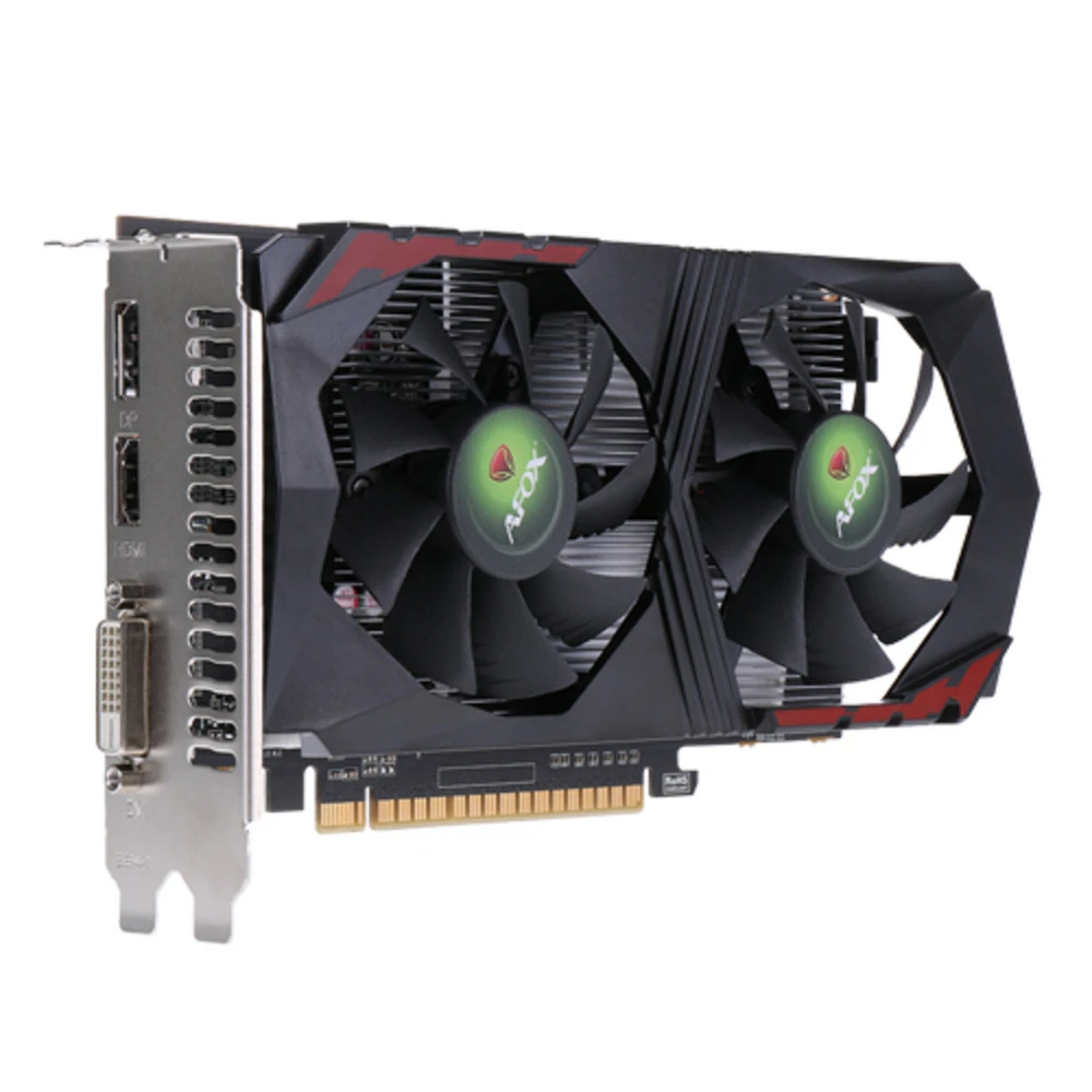 Видеокарта AFOX GeForce GTX 1050 Ti V3 AF1050TI-4096D5H2-V3 4 ГБ