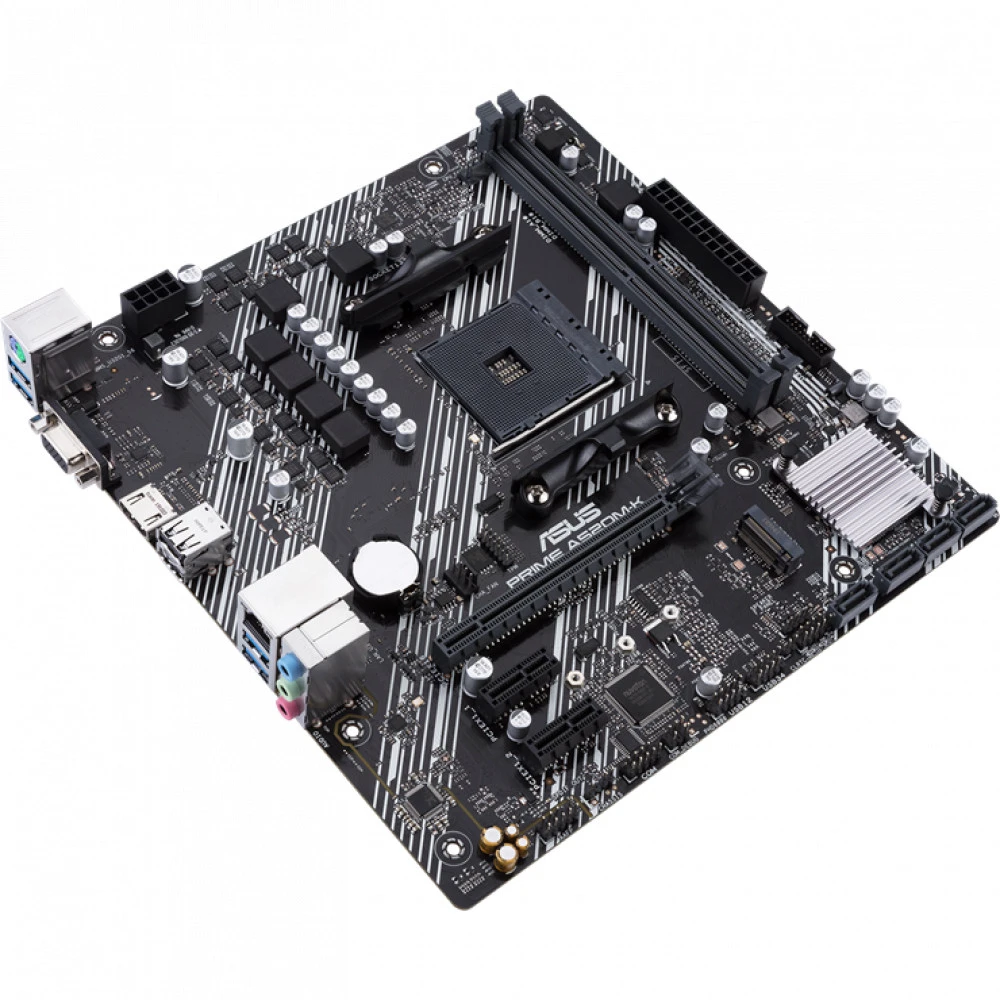 Материнская плата Asus PRIME A520M-K Micro-ATX, AMD AM4