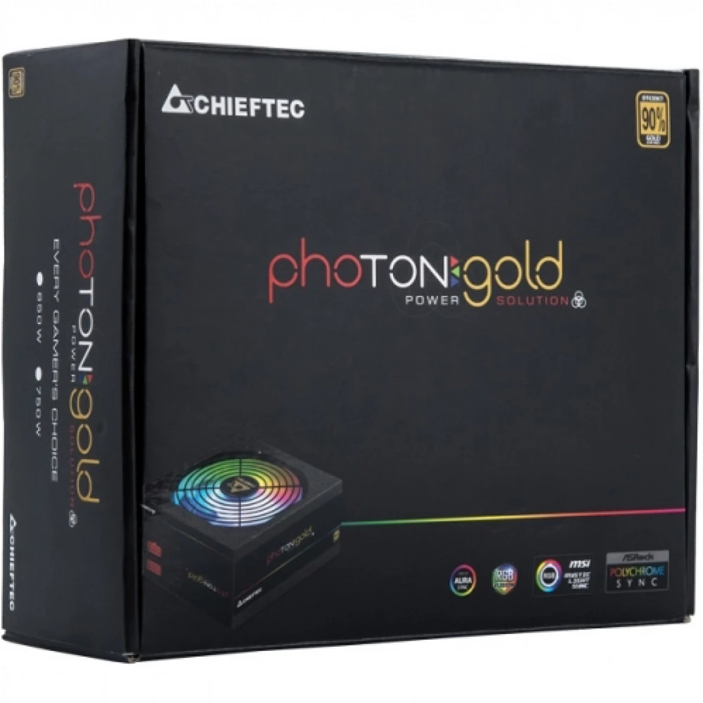 Блок питания Chieftec Photon Gold 650W GDP-650C-RGB 650 Вт
