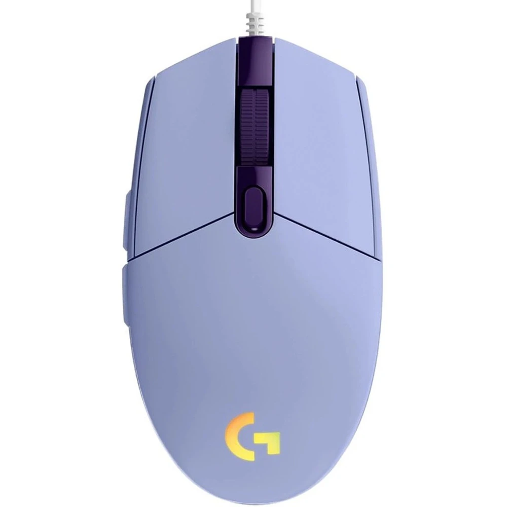 Мышь Logitech G102 LightSync Lilac 910-005854 Игровые, Проводная