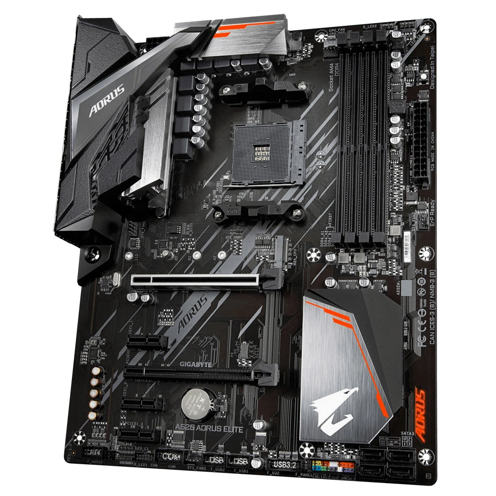 Материнская плата Gigabyte A520 AORUS ELITE ATX, AMD AM4