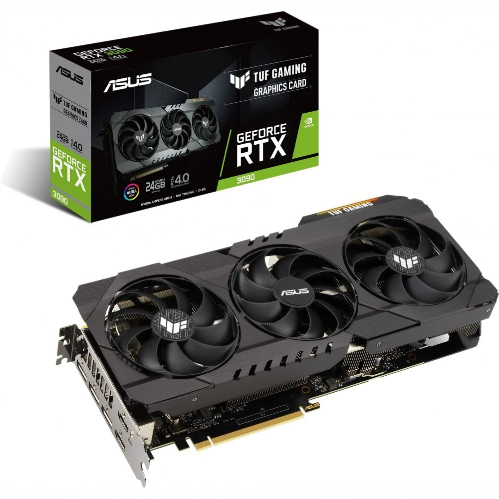 Видеокарта Asus RTX 3090 TUF GAMING TUF-RTX3090-24G-GAMING 24 ГБ