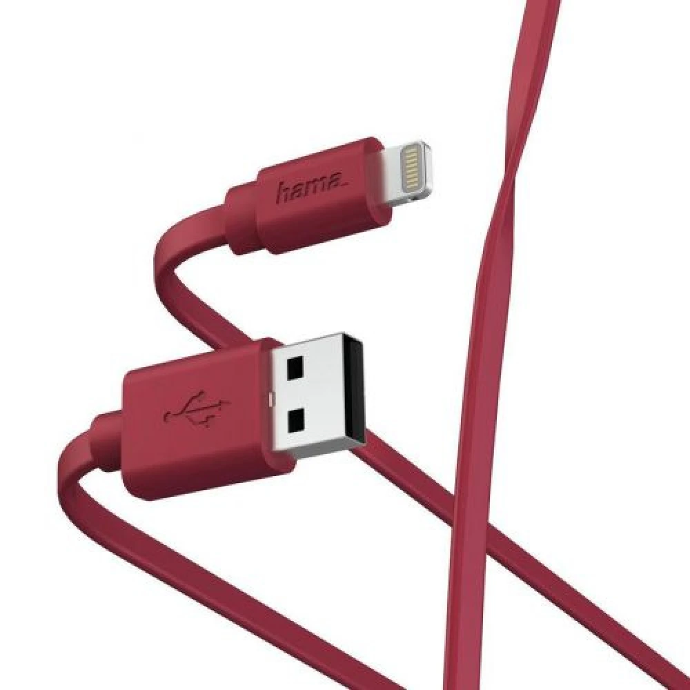 Кабель интерфейсный Hama H-00187233 USB Type A - Lightning (8pin)
