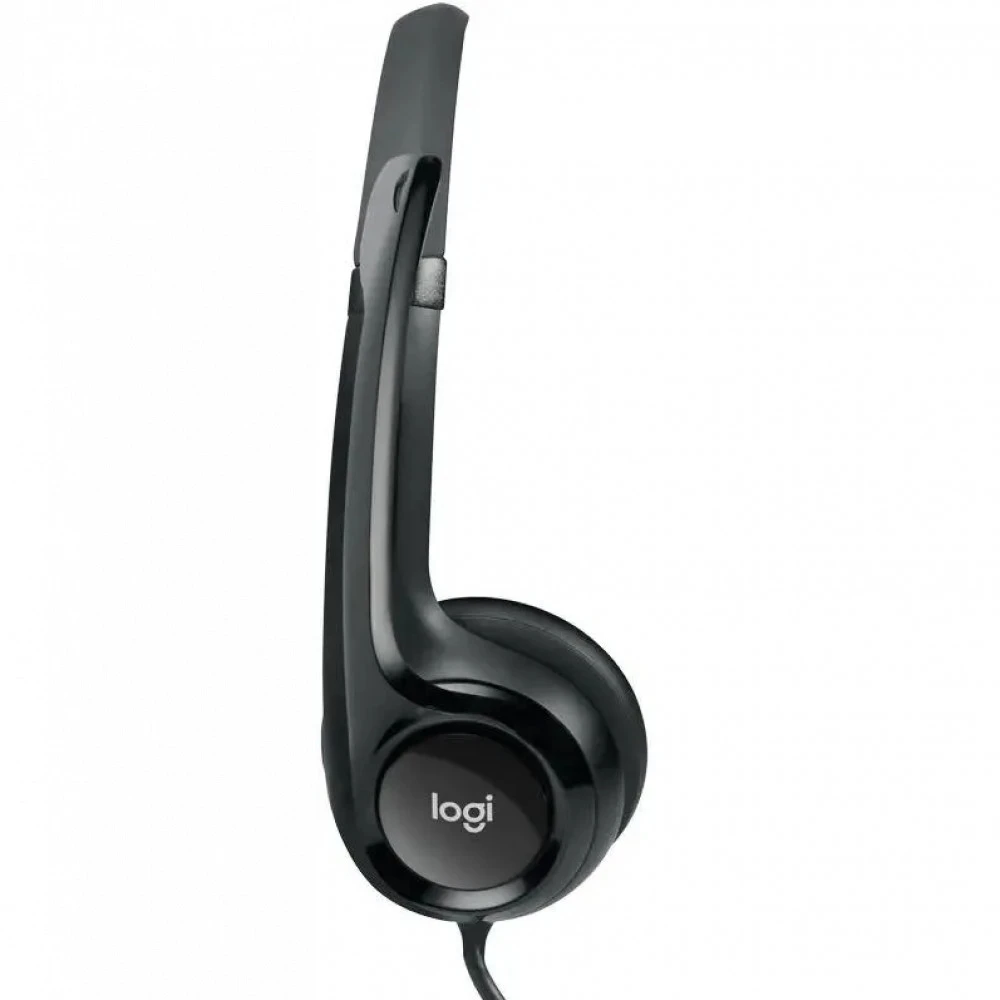 Наушники Logitech USB-гарнитура H390 с шумоподавляющим микрофоном 981-000406