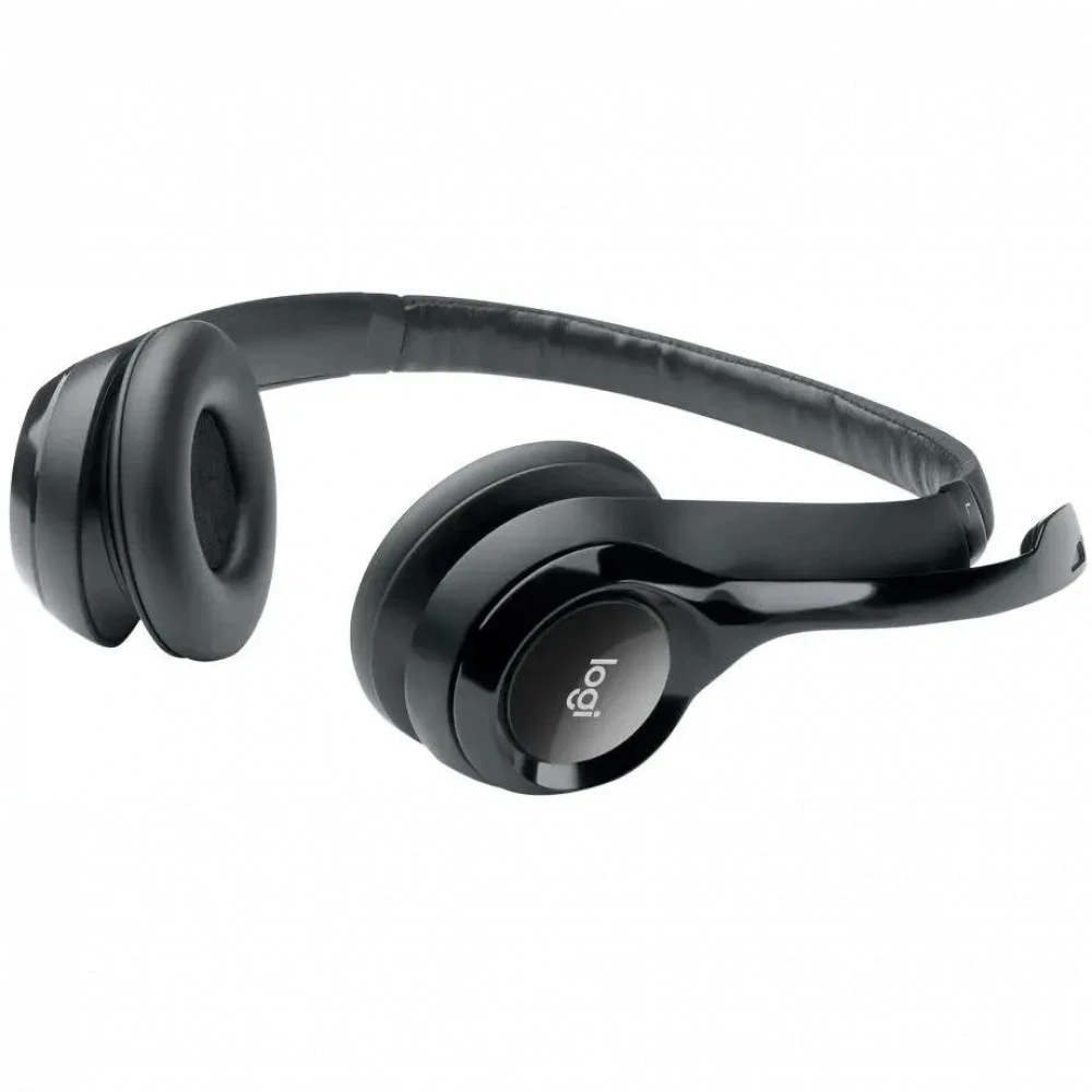 Наушники Logitech USB-гарнитура H390 с шумоподавляющим микрофоном 981-000406