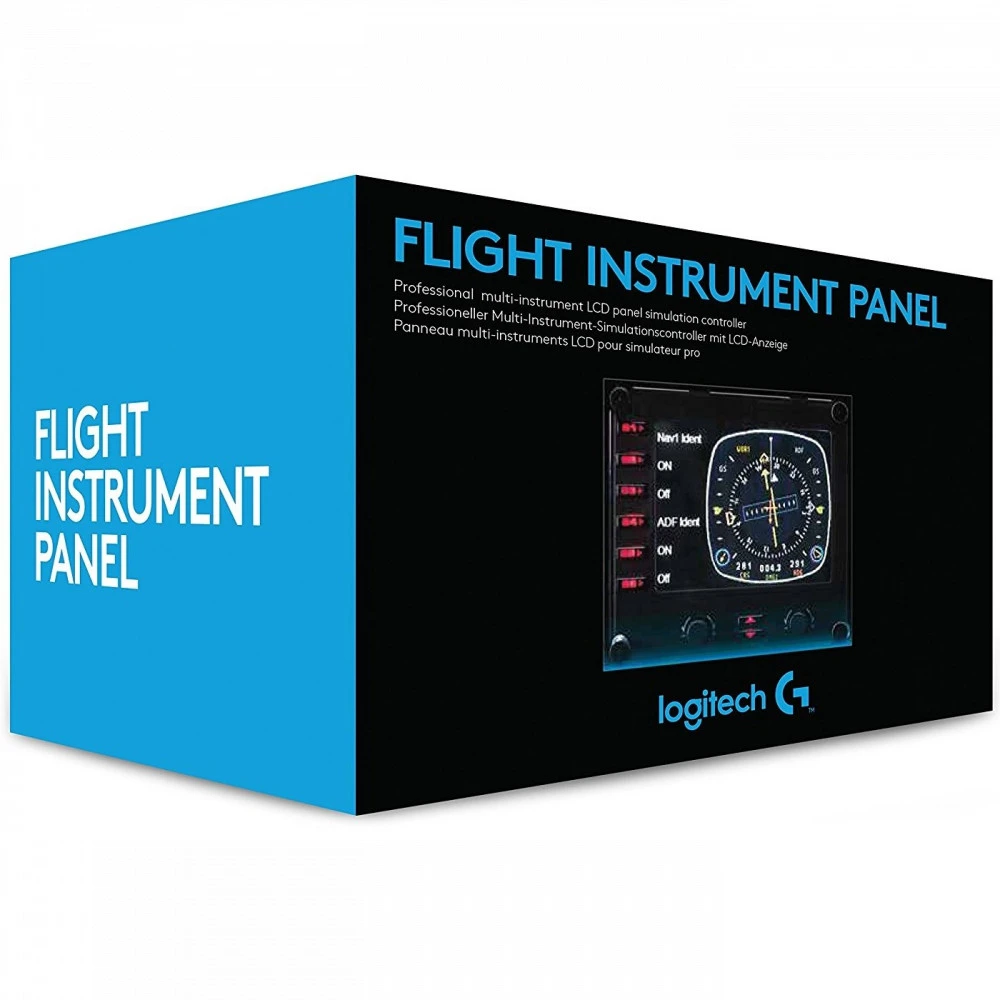 Манипулятор Logitech Flight Instrument Panel (приборная панель с ЖК-дисплеем для авиасимуляторов) 945-000008