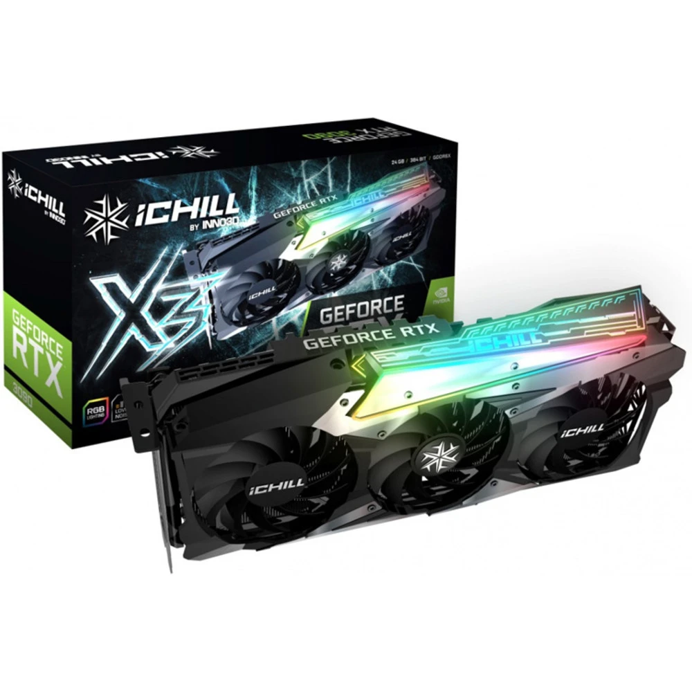 Видеокарта Inno3D GEFORCE RTX 3090 C30903-246XX-1880VA37 24 ГБ