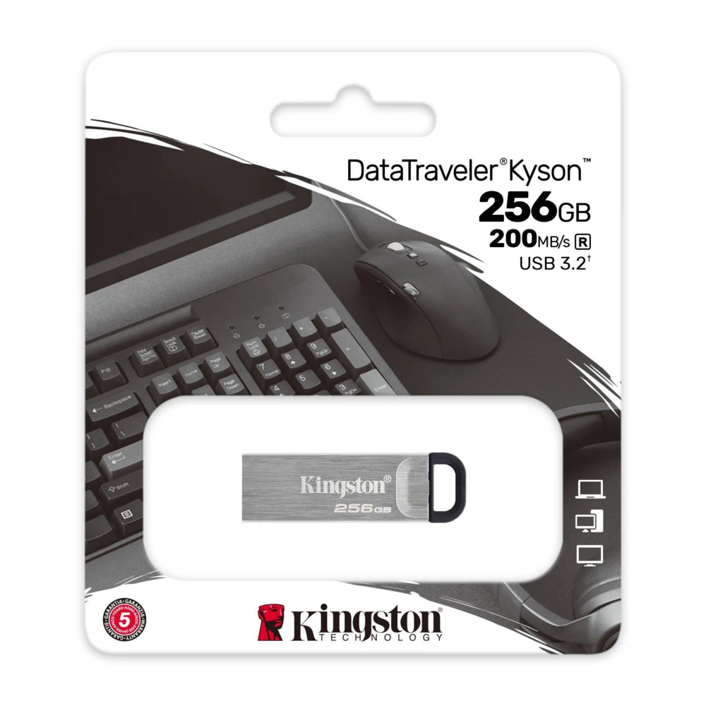 USB флешка (Flash) Kingston DataTraveler Kyson DTKN/256GB 256 ГБ