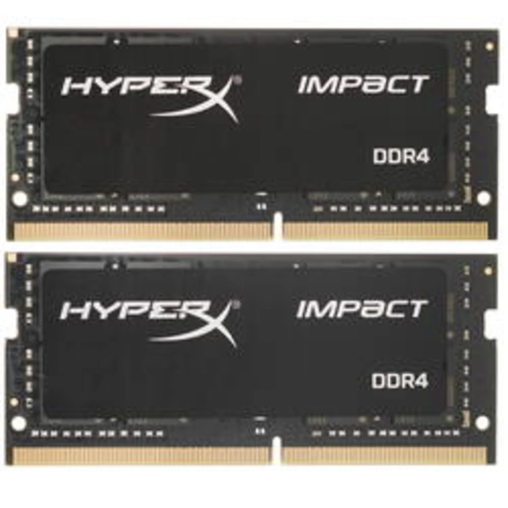 ОЗУ Kingston HyperX Impact HX432S20IBK2/64 SO-DIMM, DDR4, 64 Гб (2 х 32 Гб), 3200 МГц