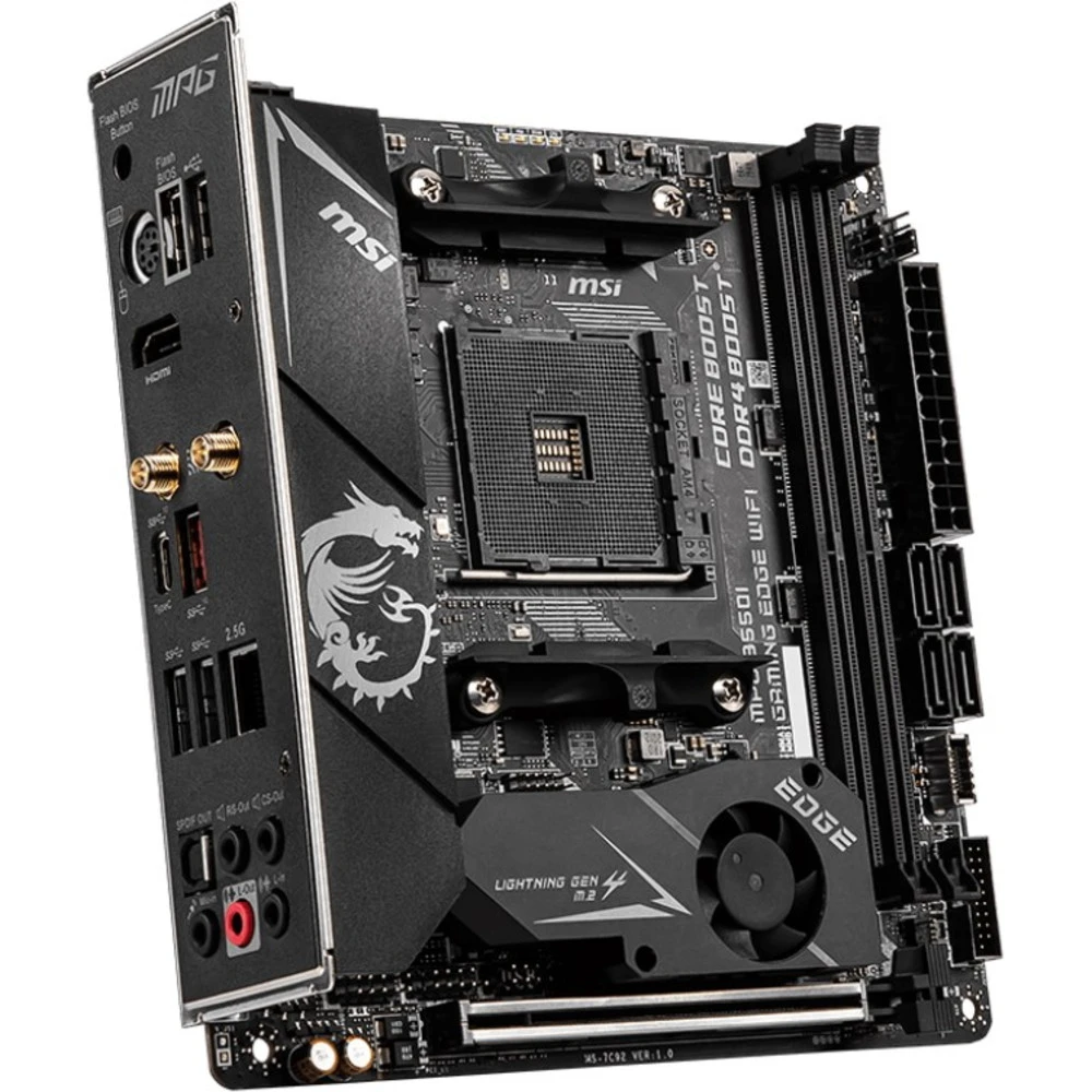 Материнская плата MSI MPG B550I GAMING EDGE WIFI Mini-ITX, AMD AM4