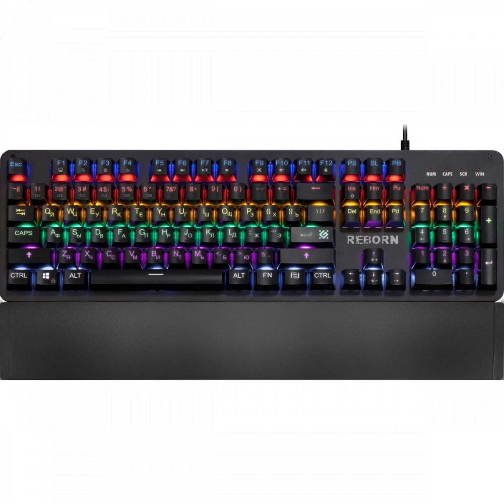 Клавиатура Defender Reborn GK-165DL 45165 Проводная, USB