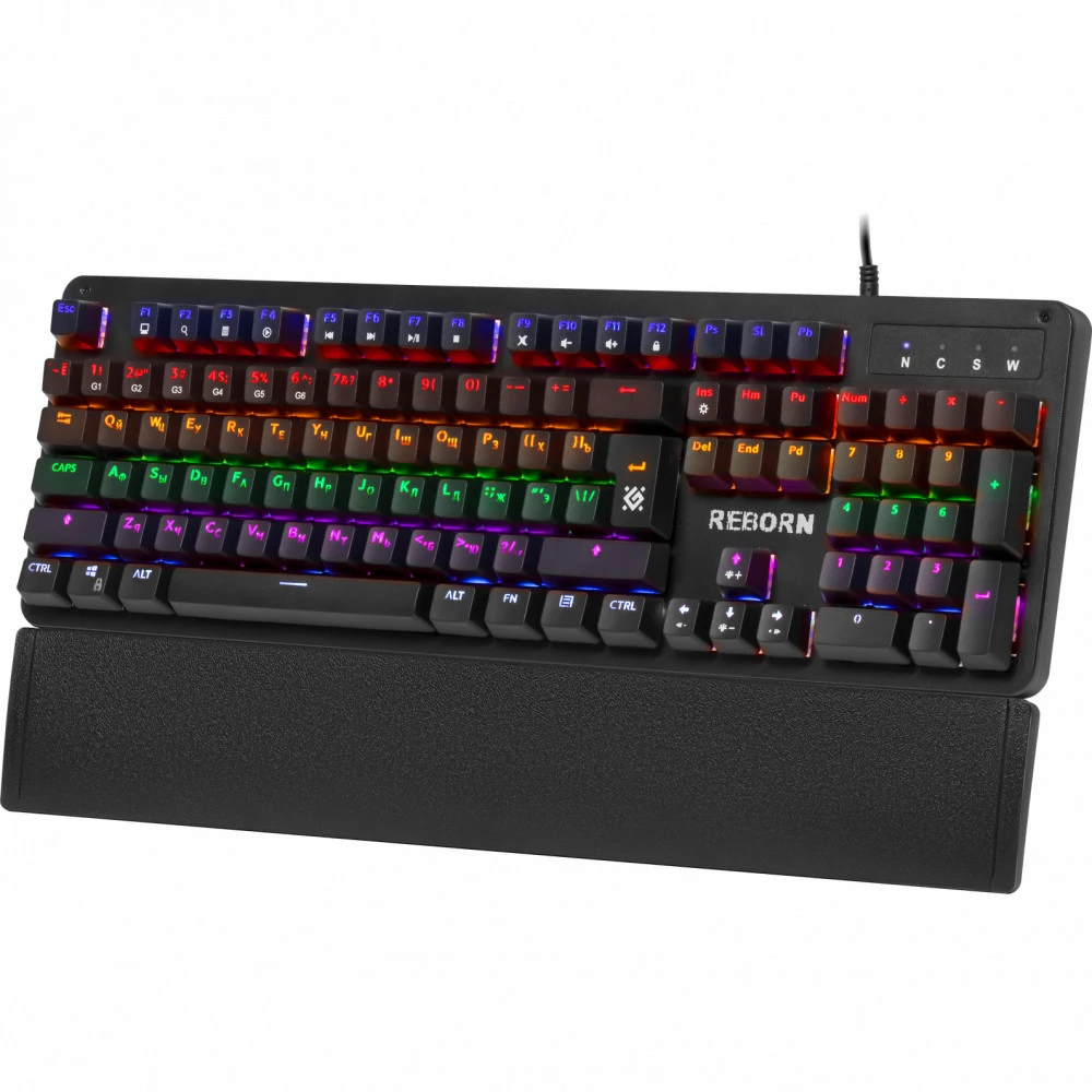 Клавиатура Defender Reborn GK-165DL 45165 Проводная, USB