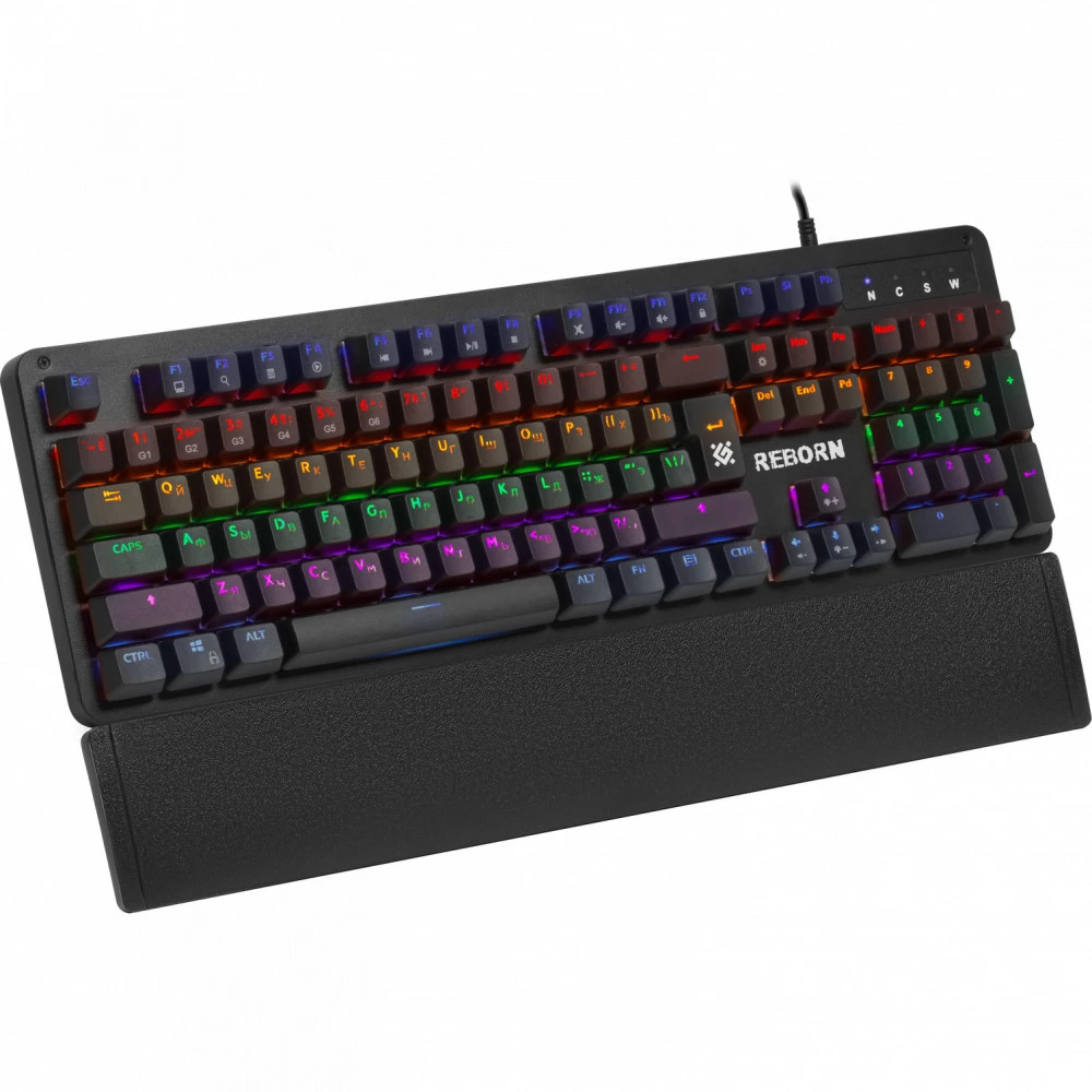 Клавиатура Defender Reborn GK-165DL 45165 Проводная, USB