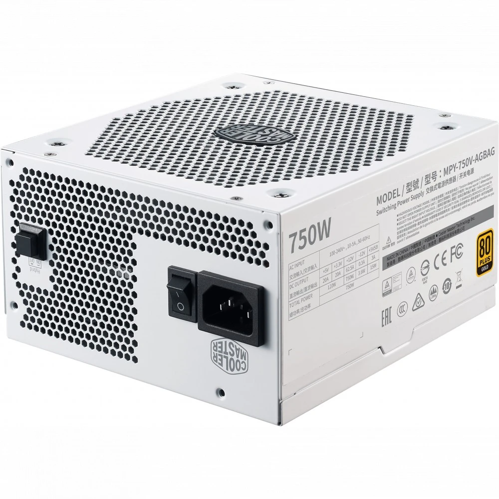 Блок питания Cooler Master MPY-750V-AGBAG-EU 750 Вт, 80+ Gold