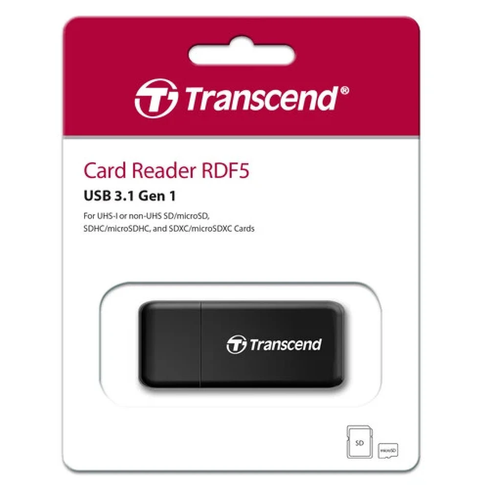 Аксессуар для ПК и Ноутбука Transcend TS-RDF5K Картридер