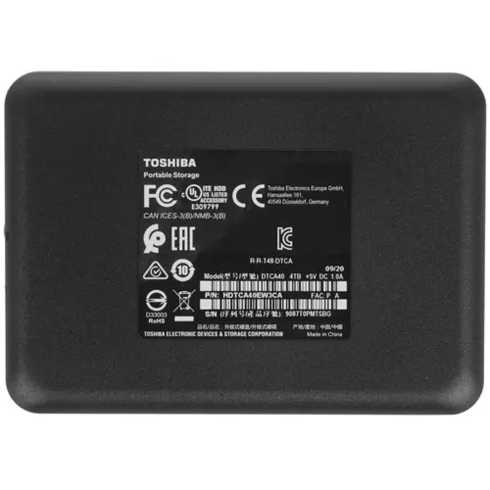 Внешние накопители Toshiba Canvio Advance [HDTCA40EW3CA] 4 ТБ