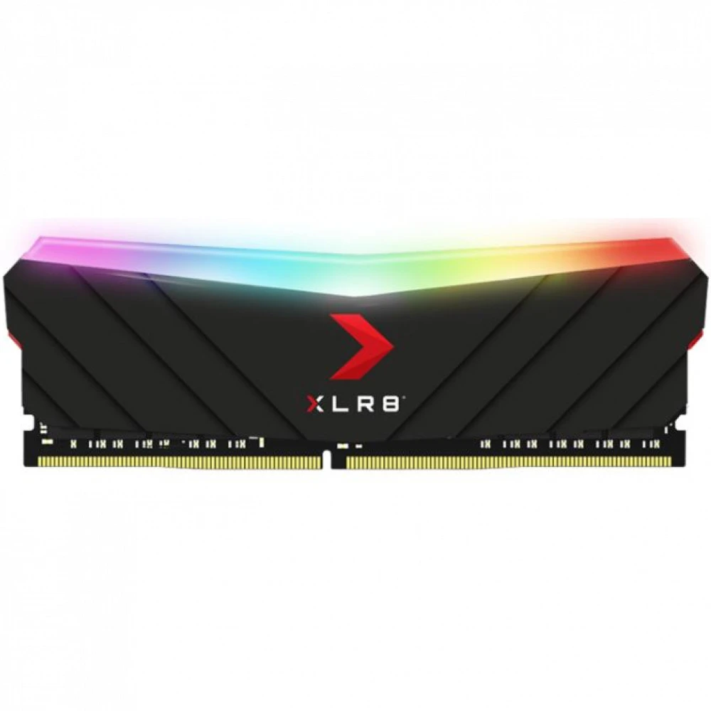 ОЗУ PNY 8 ГБ MD8GD4320016XRGB DIMM, DDR4, 8 Гб, 3200 МГц